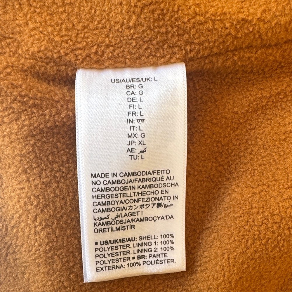 Amazon Essentials Orange Puffer Jacket - image 4